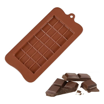 Moldes De Chocolate Molde Barra De Chocolate Silicona