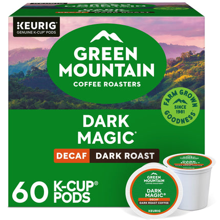Cápsulas de café Green Mountain Dark Magic Decaf 60 K-Cup Keurig