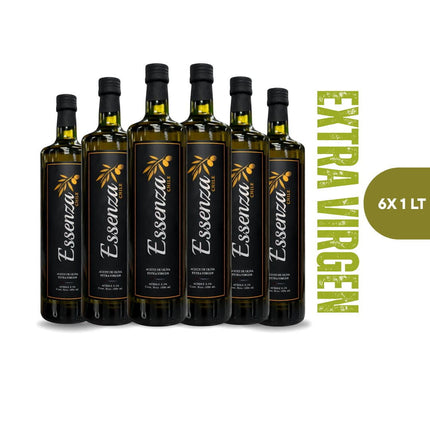 Aceite De Oliva Extra Virgen Premium Essenza  6x 1  Litro