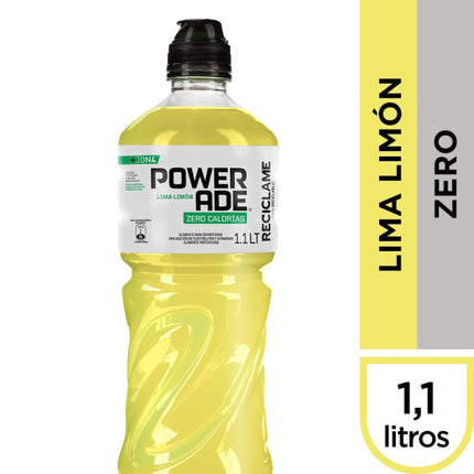 Bebida Isotónica Zero Lima Limón, 1,1 L