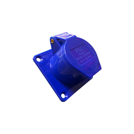 Enchufe Industrial Hembra Embutido 2p+t 16a Ip44 220v Fsl