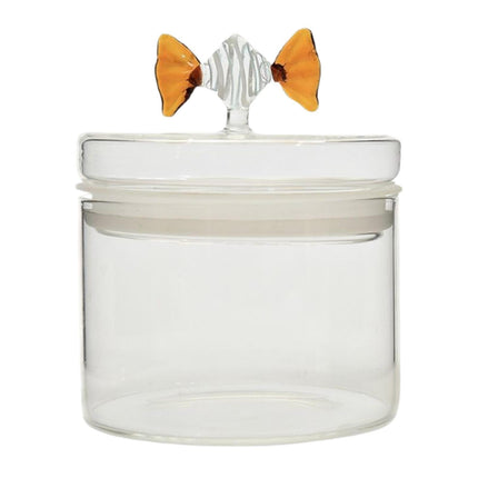 Jarra De Almacenamiento De Vidrio Recipiente De Almacenamiento De Alimentos Transparente Para Granos De Café Bocadillos De Azúcar