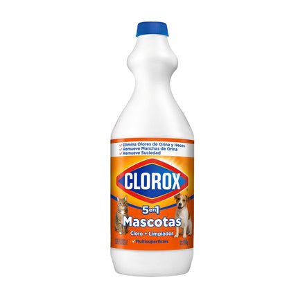 Cloro Líquido Mascotas Botella, 950 ml