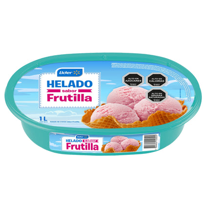 Helado Frutilla Pote, 1 L - | Apishop