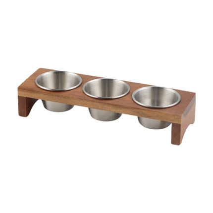 Juego De Platos Para Salsa De Soja, Cuencos Para Salsa Para Mojar En Ollas Calientes, Para Picnic, Cocina, Restaurante, 3 Rejillas Pequeñas