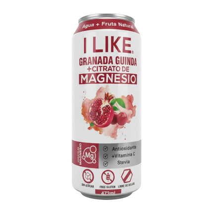 Jugo Natural + Citrato De Magnesio Granada Guinda 473ml