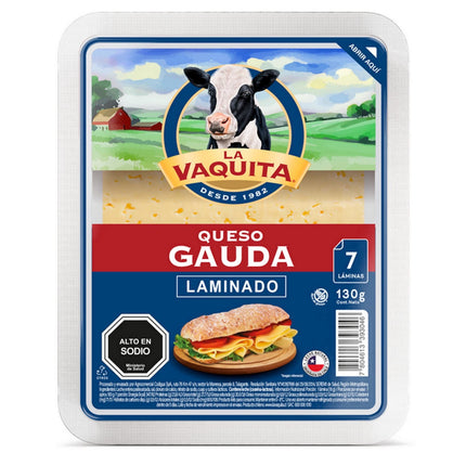 Queso Gauda Laminado, 130 g