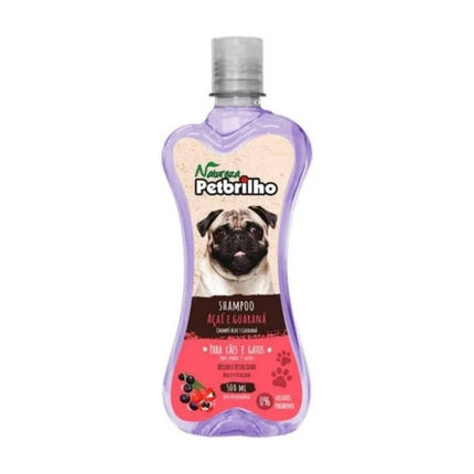 Shampoo Vegano Acaí y Guaraná 500ml Perros blanco