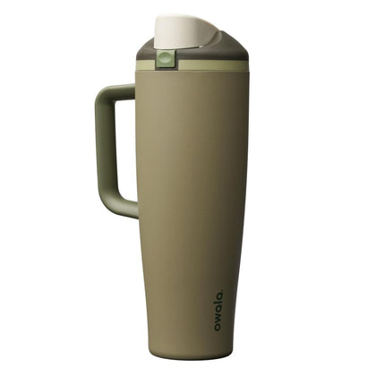 Botella de agua Owala FreeSip, vaso aislante de acero inoxidable de 1,2 L