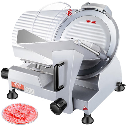 Cortadora de carne VEVOR Commercial eléctrica de 10 pulgadas y 240 W para el hogar