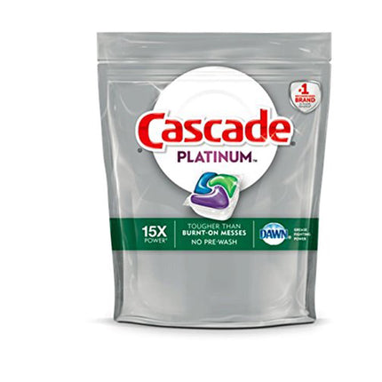 Detergente para lavavajillas Cascade Platinum ActionPacs, 10 unidades