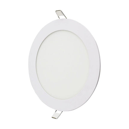 Embutido Led Redondo Marco Blanco 3w Luz Neutra