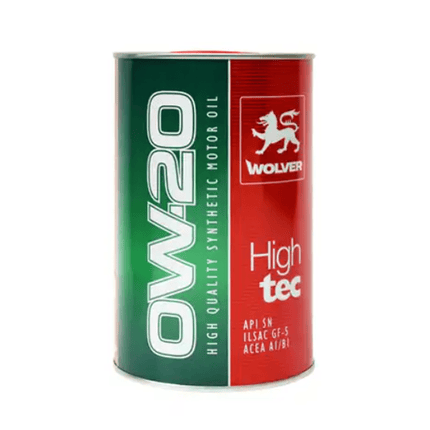 Aceite Motor Wolver 0W20 Hightech 1 litro