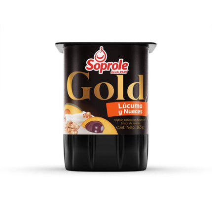 Yoghurt Gold Sabor Lúcuma con Trozos de Nuez Pote, 165 g | Apishop