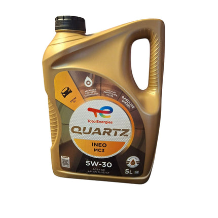 Aceite motor  5W30 total 5 litros  diesel y bencinero
