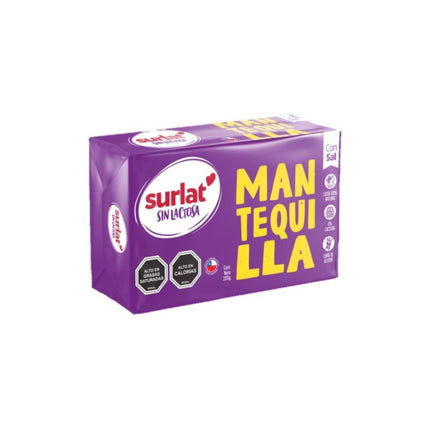 Mantequilla Sin Lactosa, 200 g - Surlat | Apishop