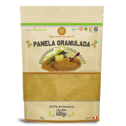 Panela Rubia en Polvo Doypack, 400 g