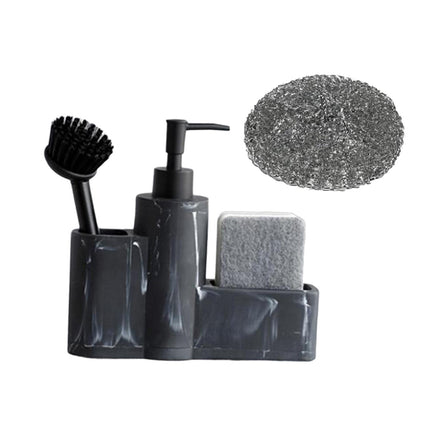 Dispensador De Jabón De Cocina, Depuradores, Dispensador De Jabón Líquido Para Manos Para El Hogar, Cocina, Negro