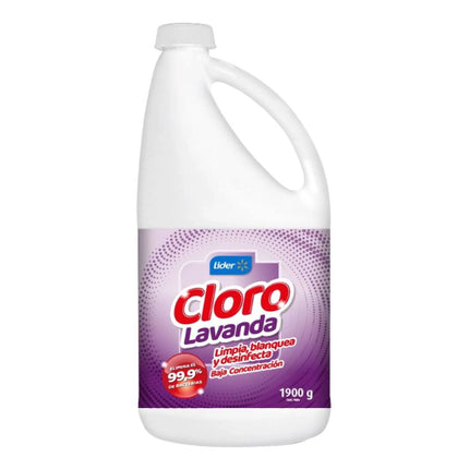 Cloro Líquido Lavanda Botella, 1900 g