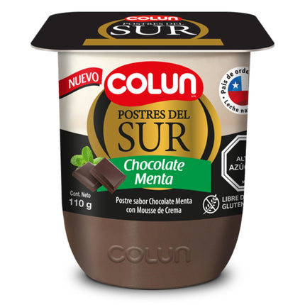 Postre del Sur Sabor Chocolate Menta Pote, 110 g