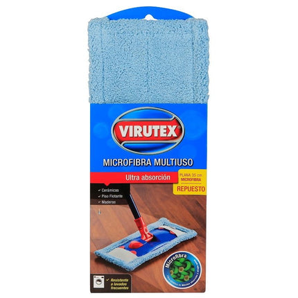 Mopa Plana Repuesto Microfibra Ultra Absorbente, 1 Un