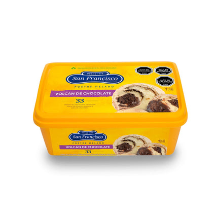 Helado Volcán De Chocolate Cassata, 1 L - San Francisco | Apishop