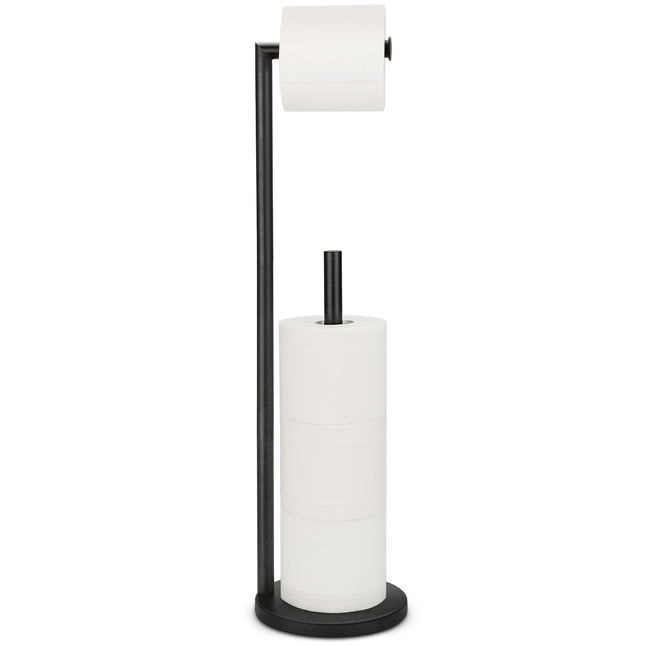 Soporte para Papel Higiénico HorHer Negro Antióxido 25x15x15 cm