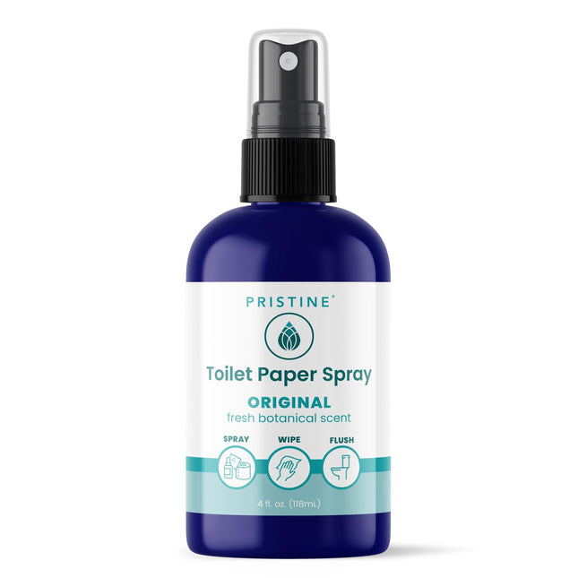 Spray de papel higiénico PRISTINE Original 120 ml, ecológico
