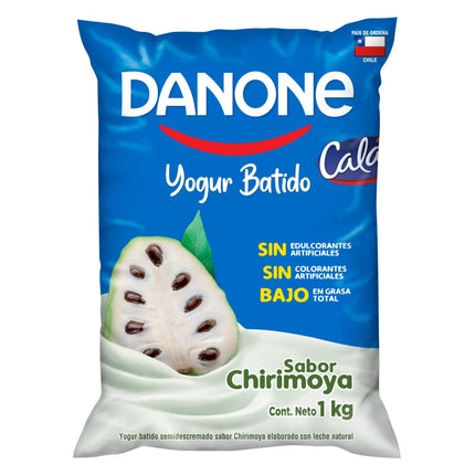 Yoghurt  Batido semidescremado Sabor Chirimoya Bolsa., 1 Kg | Apishop
