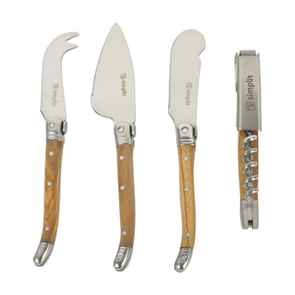 Set Cuchillos para Queso 4 pcs Provenza Simplit