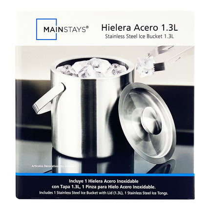 Hielera 14x14cm Acero