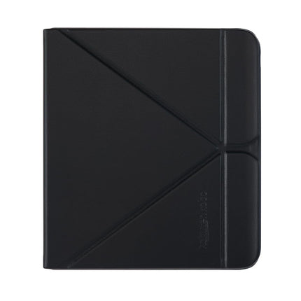 Funda Kobo Libra Colour SleepCover negra de piel vegana