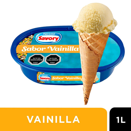 Helado Vainilla Cassata, 1 L - Savory | Apishop