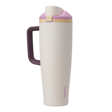 Botella de agua Owala FreeSip, vaso aislante de acero inoxidable de 1,2 L