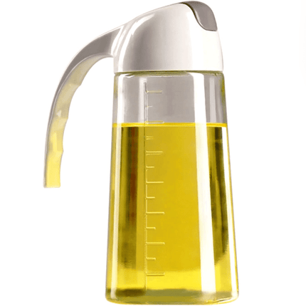 Dispensador De Aceite Y Vinagre De Vidrio 630 Ml Antigoteo