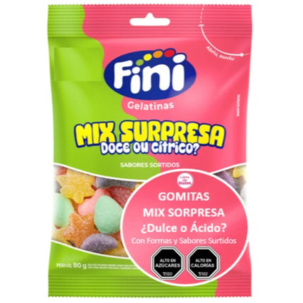 Gomitas mix sorpresa fini 80g x 12, 80 g