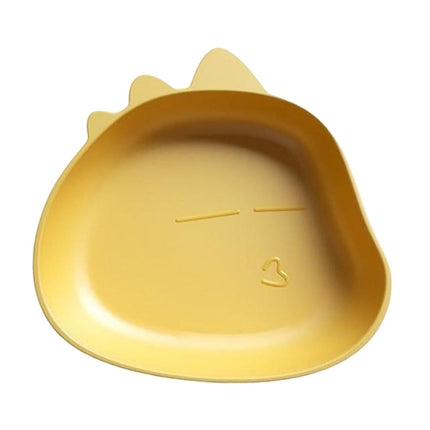 Plato De Escritorio Para Escupir Hueso, Plato De Basura, Organizador De Pasteles, Vajilla Para El Hogar, Forma De Pollo Amarillo