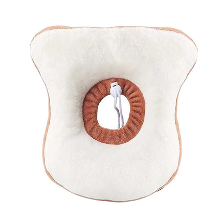Mascotas Collar Electrónico Cómodo Cono Isabelino Protector Anti-mordidas Gato Perro Bread_M