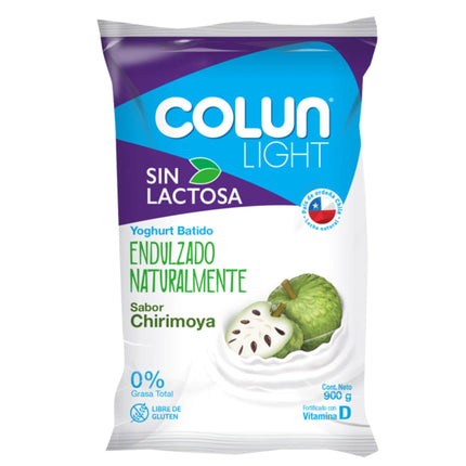 Yoghurt Sin lactosa Chirimoya Bolsa, 900 ml | Apishop