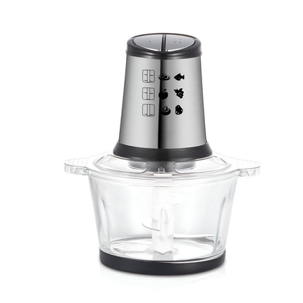 Procesador Alimentos 2L Picadora Carne Acero Inoxidable Lau