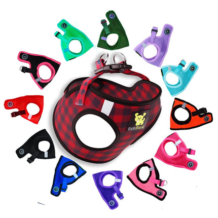Taza de té Dog Harness EcoBark Step-In para perros XXXS, XXS y XS