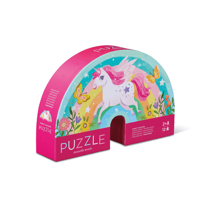 Mini Puzzle Dulce Unicornio 12pcs Crocodile Creek
