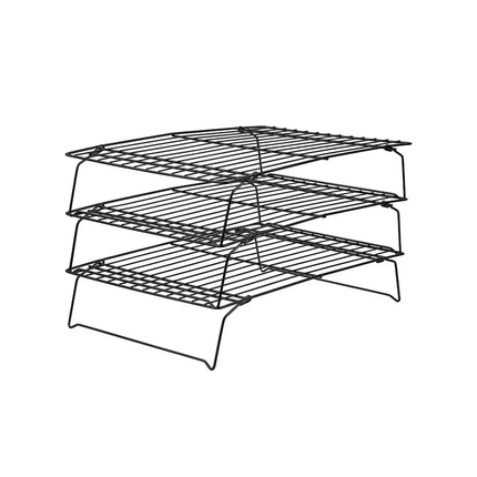 Rejillas 3 Niveles Galleta Pan Alimentos Acero Inoxidable 40x24.7 Cm