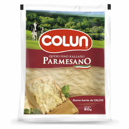 Queso Parmesano Rallado, 80 g