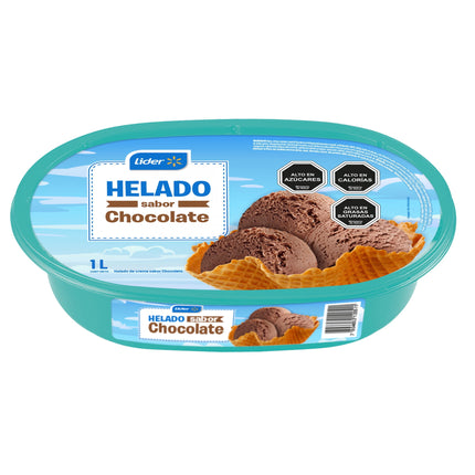 Helado Chocolate Pote, 1 L - | Apishop