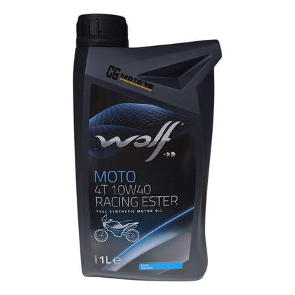 Aceite De Moto Wolf 10w40 Full Sintético 1l 4t Original