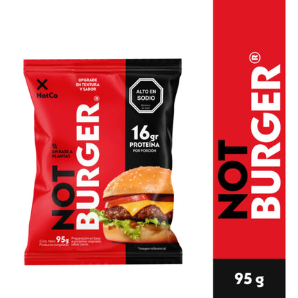 Hamburguesa Vegetal NotBurger, 95 g