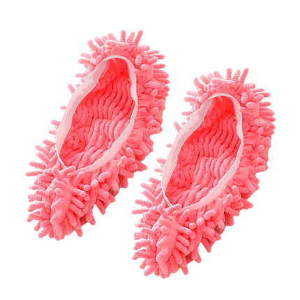 Fregona Zapatillas Limpiador Zapatos Cubierta Para Casa Baño Piso Limpieza Rosa