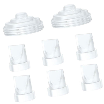 Válvulas De Diafragma Y De Pico De Pato, Repuestos Para Extractor De Leche Portátil M5 (8 Piezas)