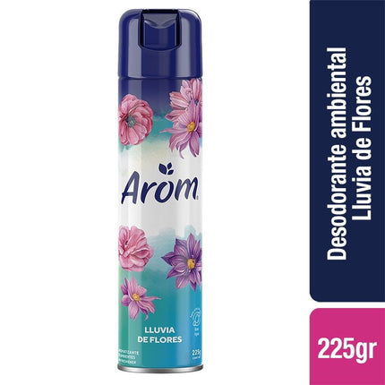 Desodorante Ambiental Aerosol Lluvia de Flores Lata, 225 g
